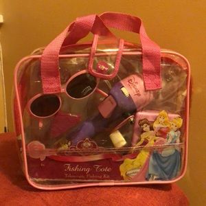Disney Princess fishing kit tote